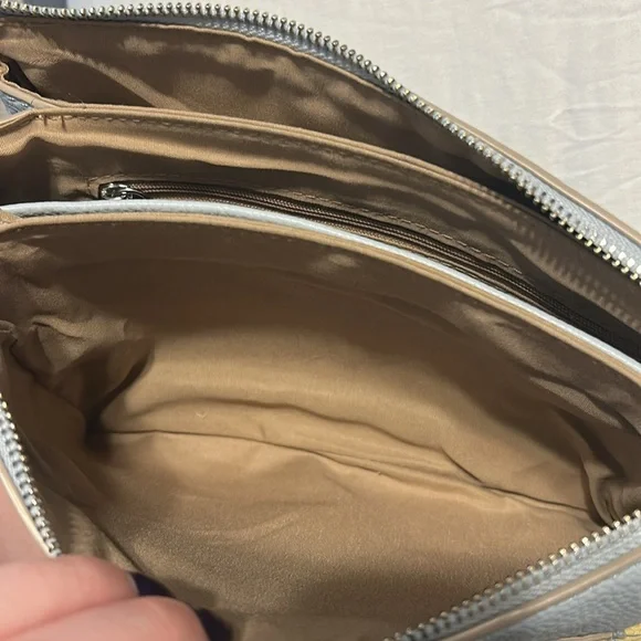 Nanette Lepore Light Blue Crossbody with Card Holder/Wallet - Picture 13 of 16